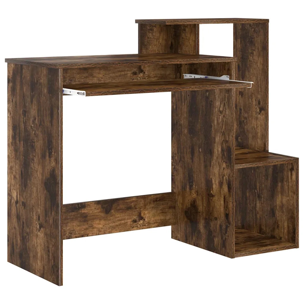 Scrivania Rovere fumé 106 x 41 x 88.5 cm Legno multistrato 869470
