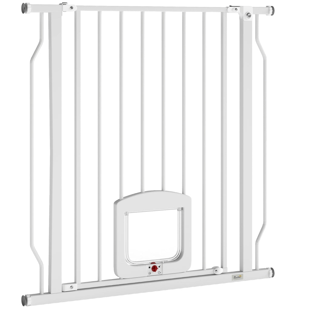Cancello di Sicurezza ¨C zephmum ¨C Bianco 75-85 cm