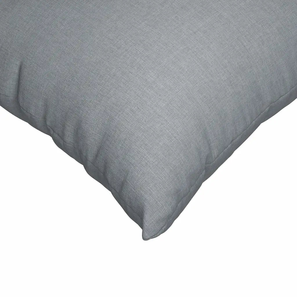 Cuscini da Divano 2 pcs Grigio chiaro 80 x 40 cm Tessuto 42013696