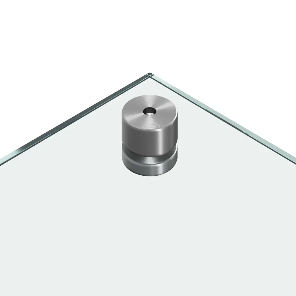 Schienale da cucina 2 pz Trasparente 80 x 40 cm CFW6437196