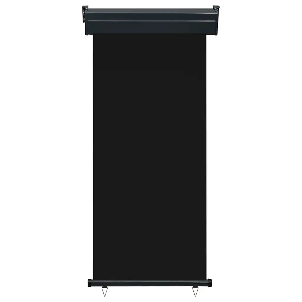 Tendalino Laterale per Balcone-Tenda da Sole Laterale per Patio 85x250 cm Nero