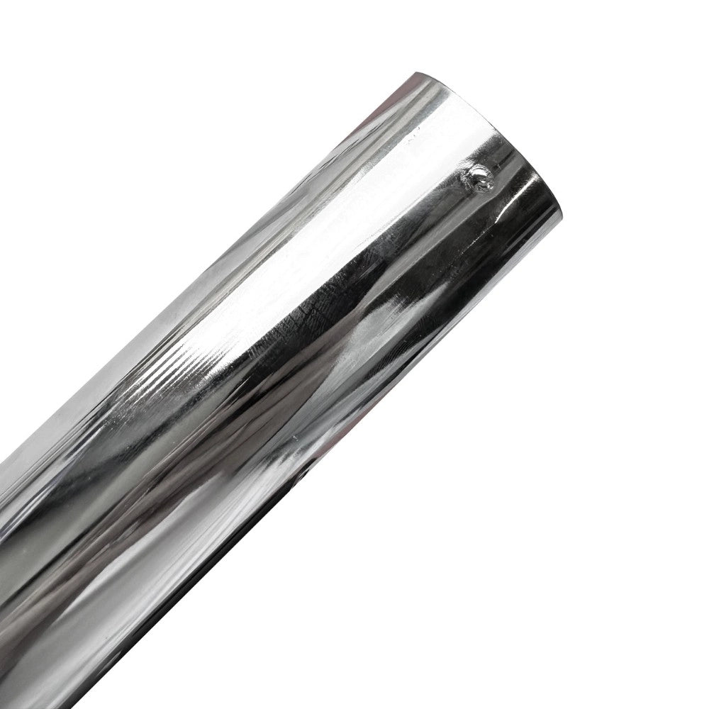 Piede in metallo cromato diametro 4,2 cm altezza 10 cm