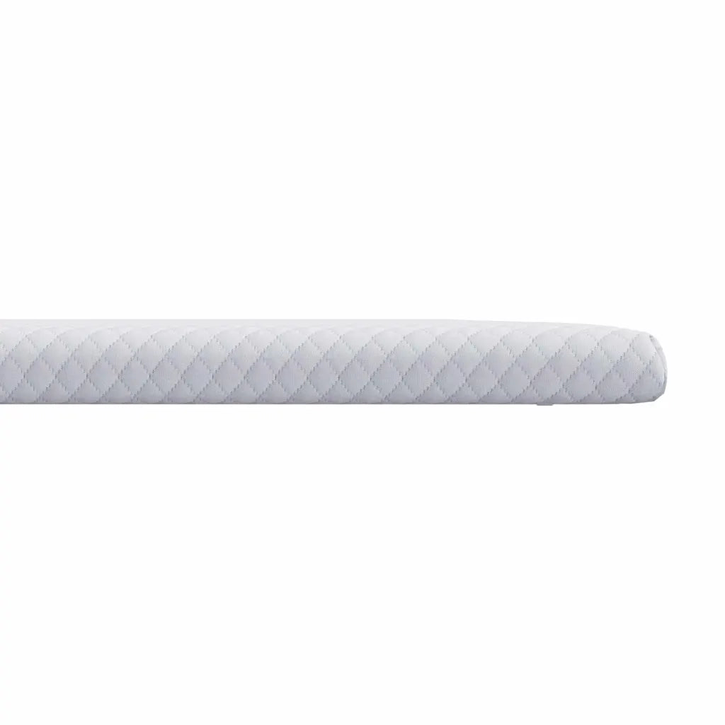 Topper per materasso Bianco 160 x 200 cm Tessuto Jacquard 4106217