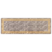 Runner in Moquette | Runner Tappeto MARSA Grigio 80 x 250 cm Poliestere e PVC