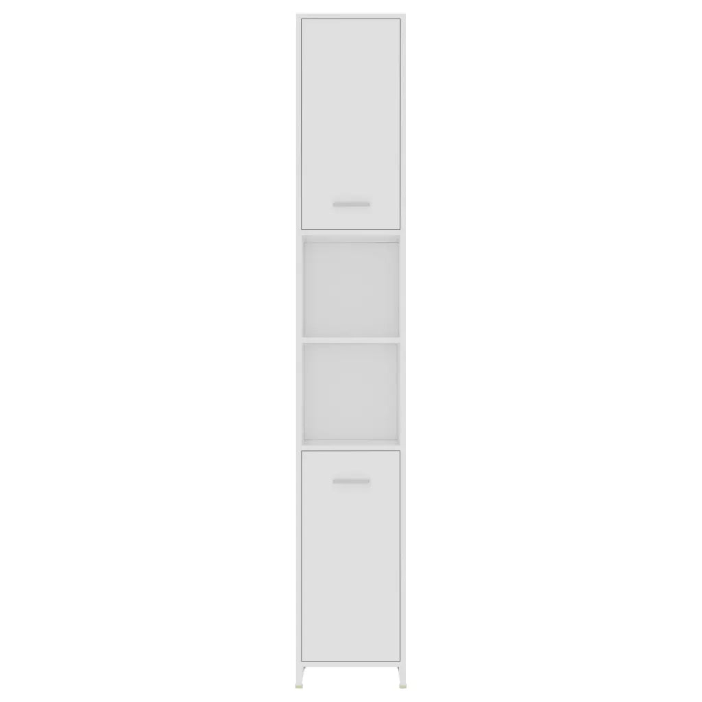 Set Mobili da Bagno | Armadio da bagno 4 pz Bianco
