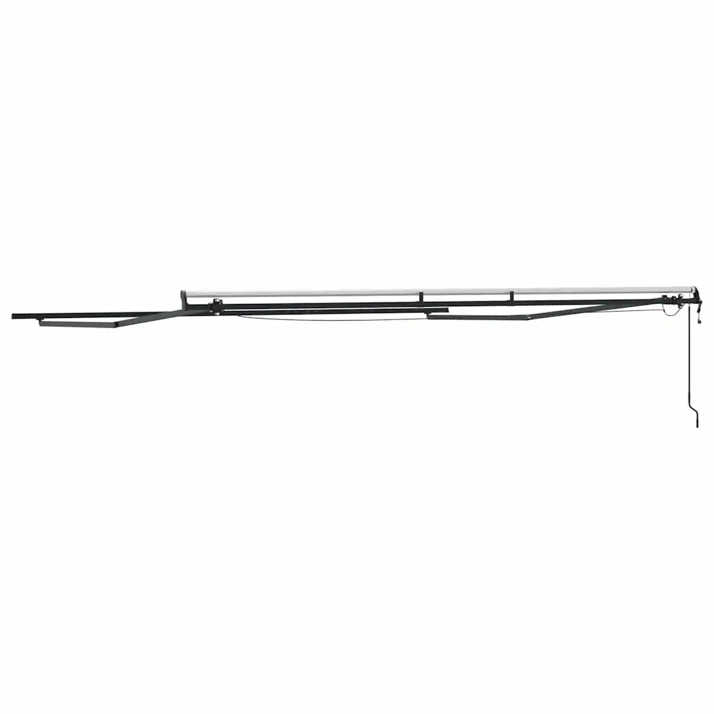Tenda da Sole con Antracite 4 × 3,5 m Metallo 313265