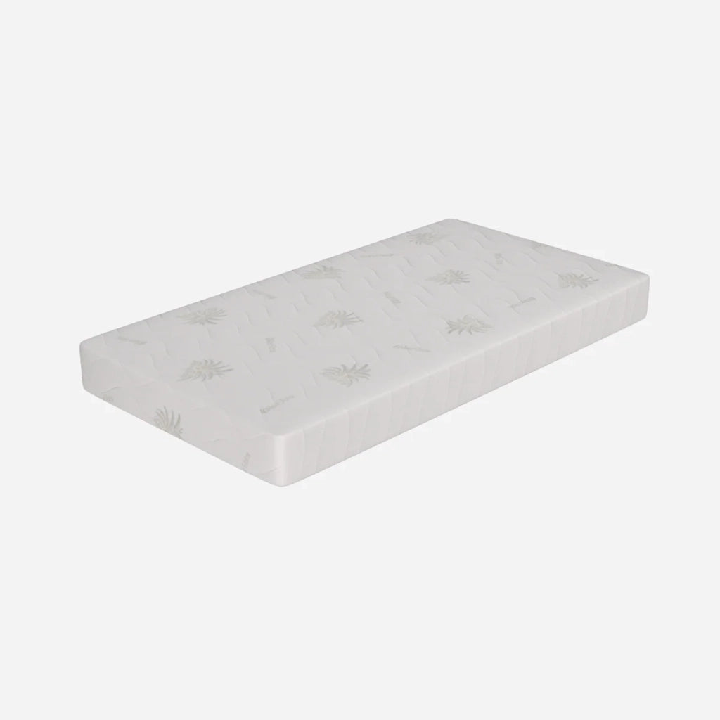 Materasso per Culla 65x140, alto 14 cm - Waterfoam, Sfoderabile, Rivestimento Aloe Vera | Lupin Baby