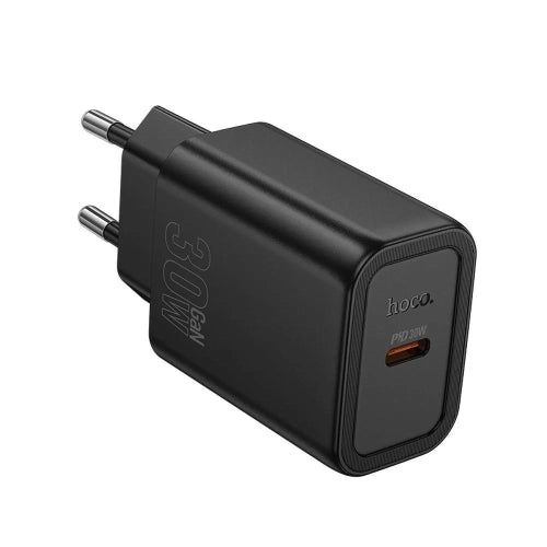HOCO N62 - CARICABATTERIE DA RETE 30W - 1*USB TYPE-C - NERO