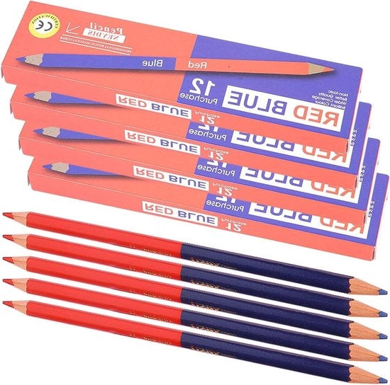 Set di 48 matite colorate per disegno e segnalazione