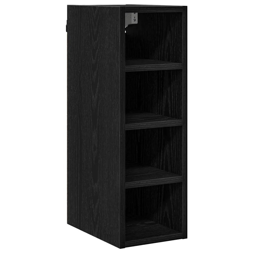 Armadio pensile Rovere nero 20 x 29,5 x 60 cm Legno multistrato 876646