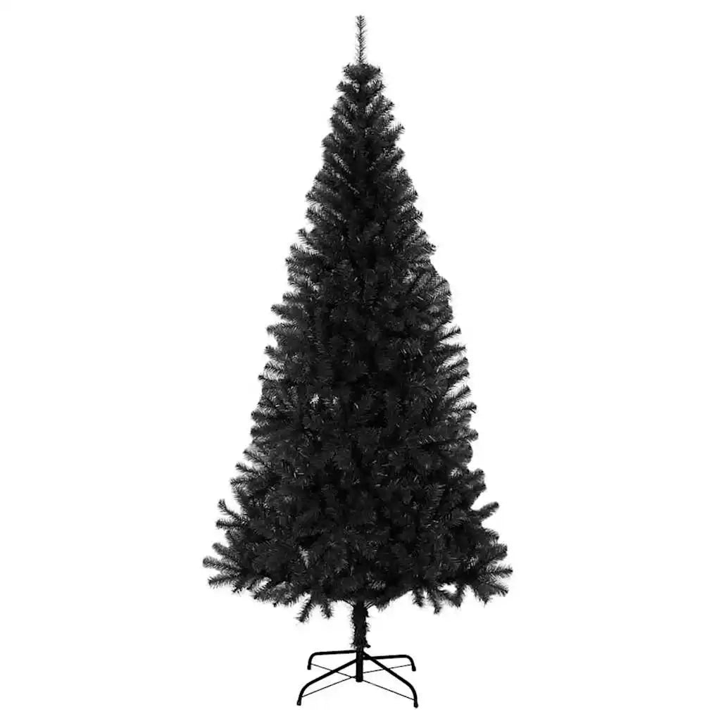 Albero di Natale con 300 LED con supporto Nero 180 cm PVC 3396474
