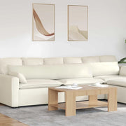 Cuscini da Divano 2 pcs Crema 200 x 40 cm Tessuto in Cords 42013894