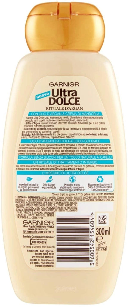 ULTRA DOLCE SHAMPOO RITUALE ALL'ARGAN 300ML