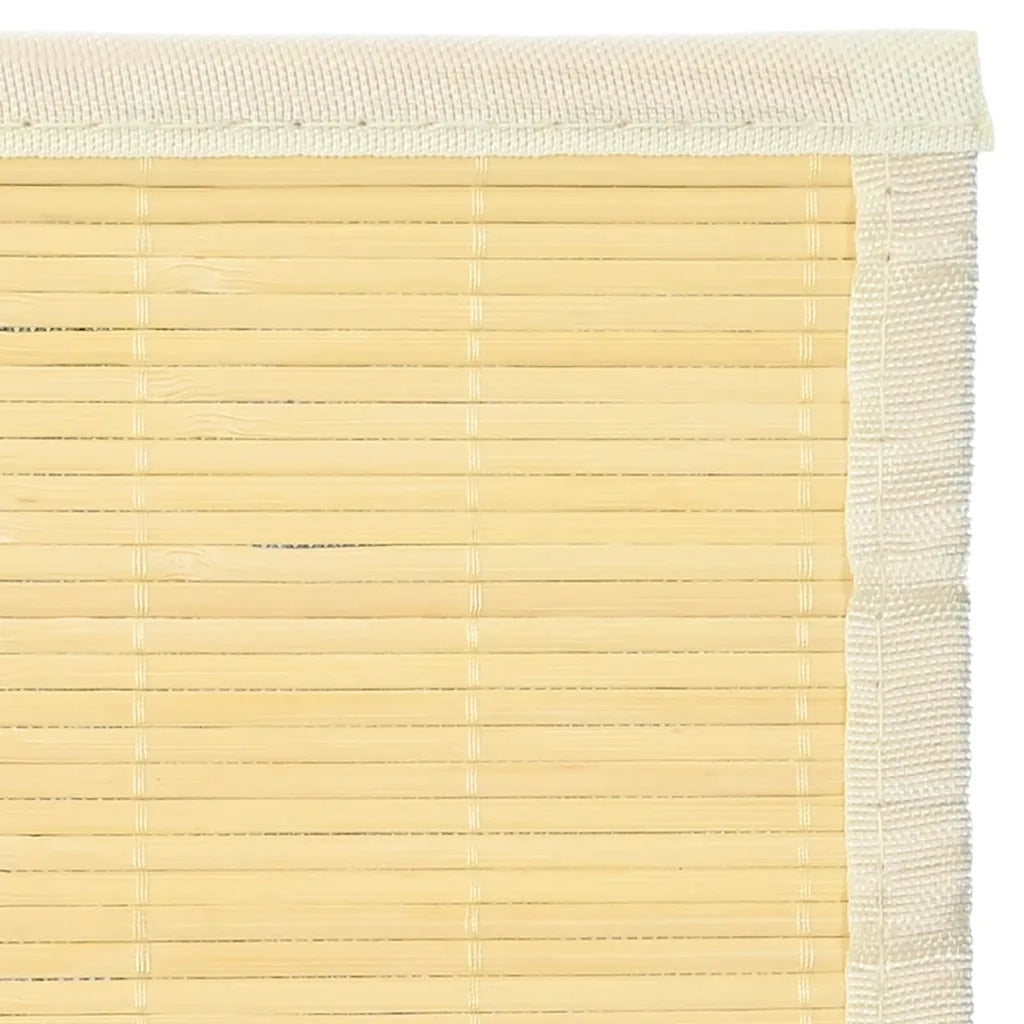 Tappeto in Bambù 100x160 cm Naturale 245820