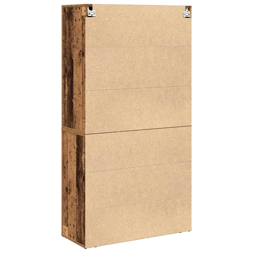Highboard Legno vecchio 80 x 33 x 150 cm Legno multistrato 3334340