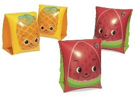 1 Pezzo Set Braccioli Gonfiabili Decoro Frutta 23 x 15 cm Bestway 2 Colori