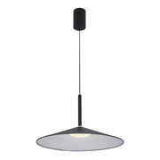 Lampada sospensione cono nero LED 16W Sardena Italux