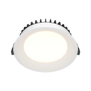 Maytoni Lampada da incasso Okno 1 luce LED integrato bianco metallo