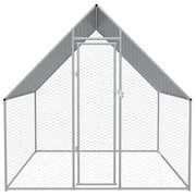 Gabbia per Polli da Esterno in Acciaio Zincato 2x2x1,92 m CFW3407580