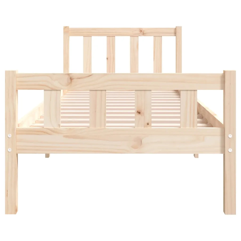 Giroletto in Legno Massello 90x190 cm Single 810644