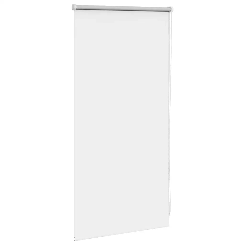 Tenda a Rullo Oscurante-Tenda da sole a rullo 44,4x100 cm Tessuto Larghezza 40 cm Bianco