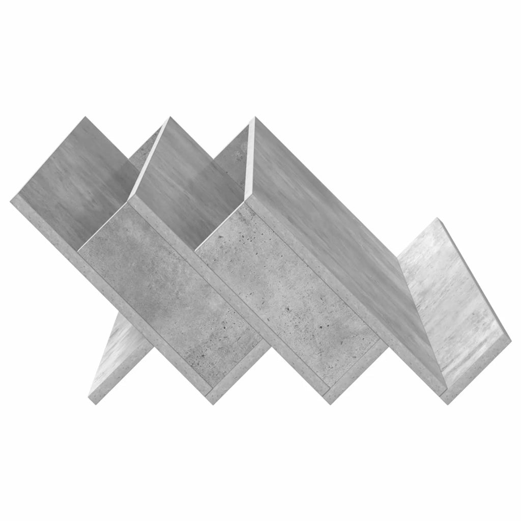 Scaffale per riviste Grigio Concret¨¨ 90 x 53 x 28,5 cm CFW2580792