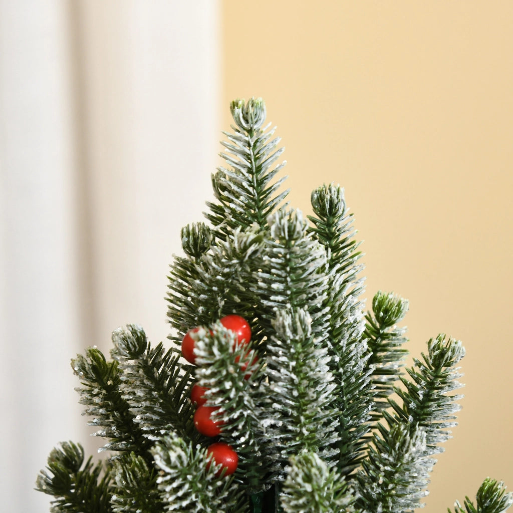 Albero di Natale Mini con Pigne e Bacche Rosse ¨C Xylo ¨C 50 cm Multicolore