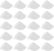 Protezione angolare per scrivania - Set da 4 pezzi - Silicona autoadesiva - Bianco - Sicurezza per bambini
