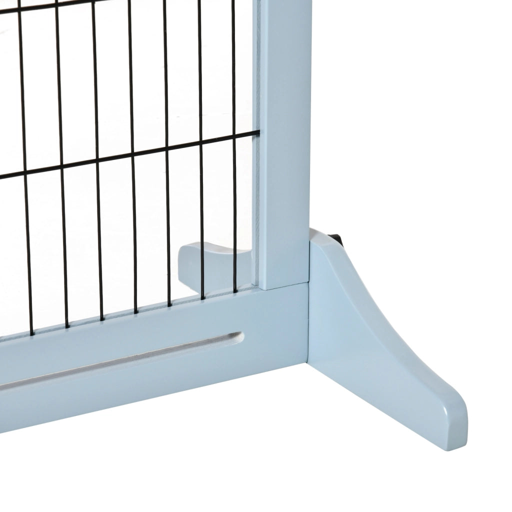 Cancelletto di sicurezza per scale ¨C Xylo ¨C regolabile in altezza 180 cm, grigio-blu e nero