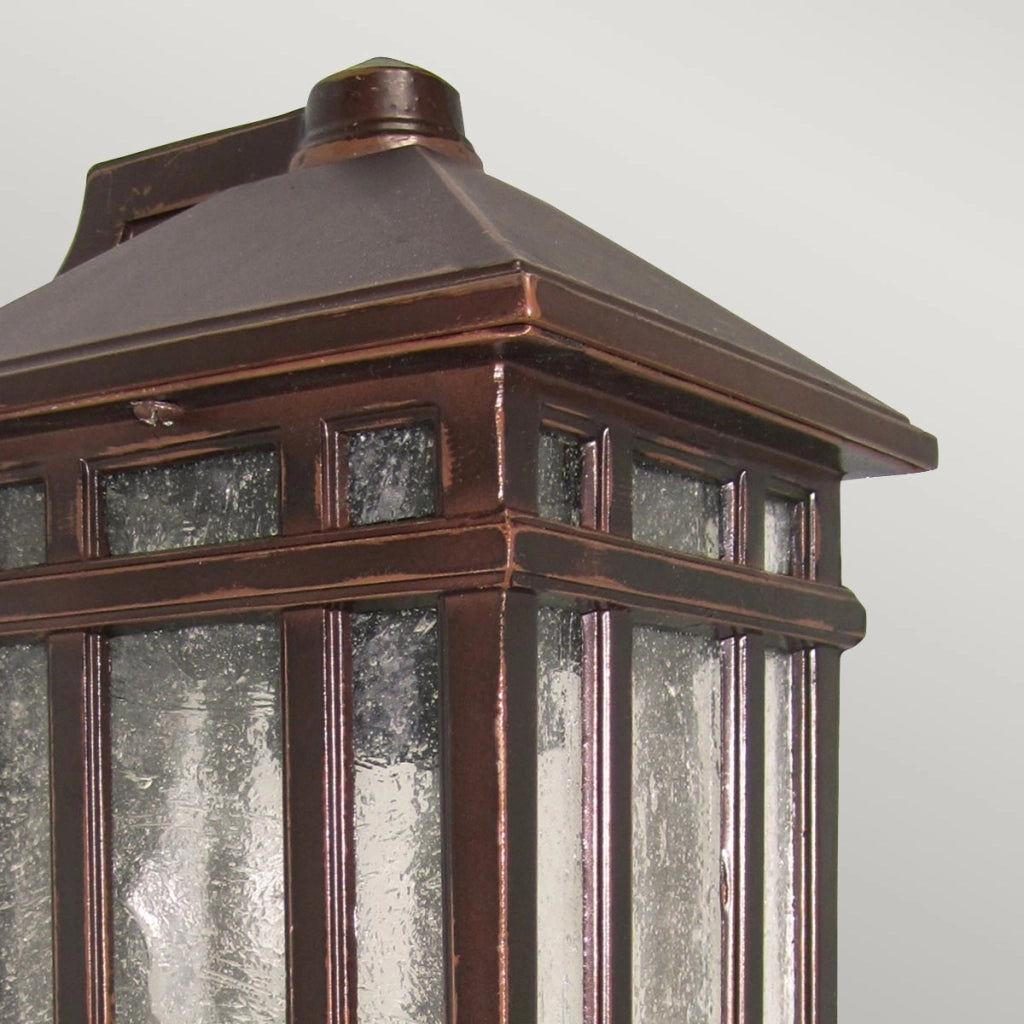Applique esterna classica Chedworth bronzo E27 60W
