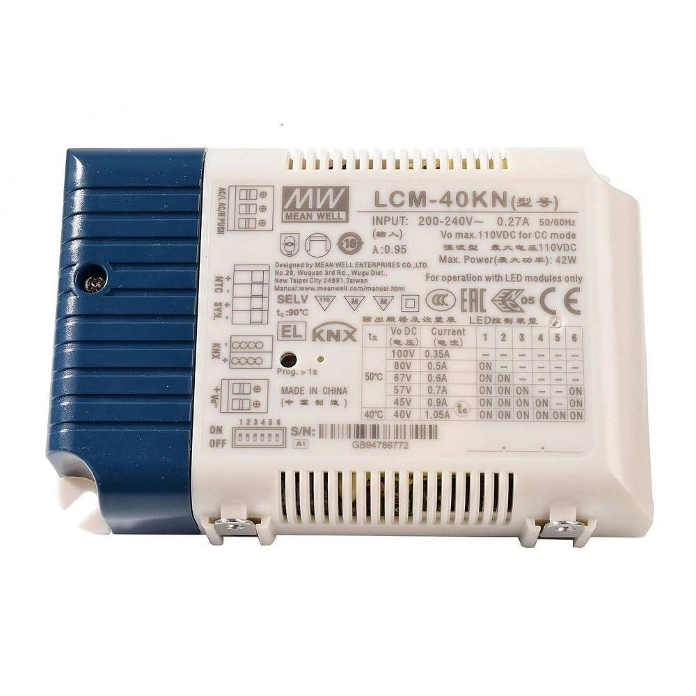 Trade Shop - Alimentatore Led Driver 40 W Multi Corrente Dimmerabile Strisce Lampade Faretti -