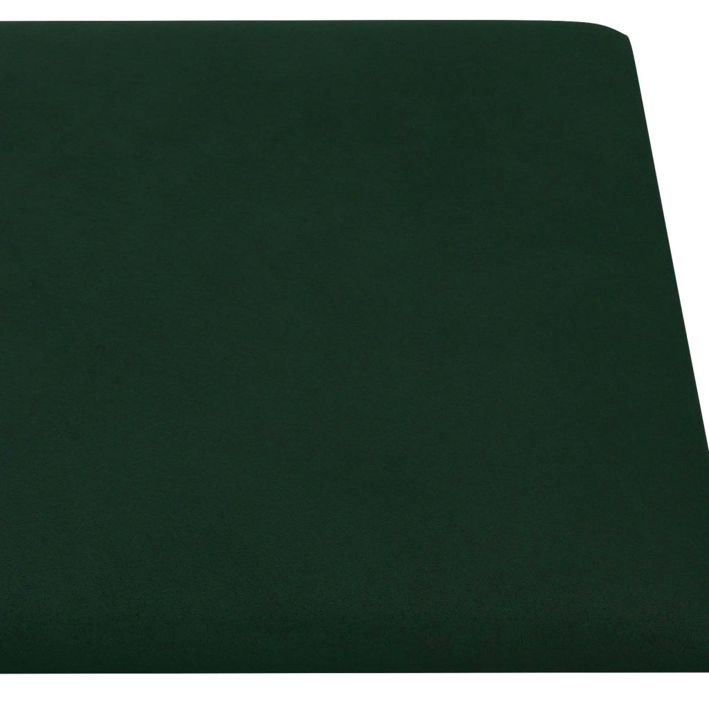 Testiera | Testata da Parete 12 pcs Verde Scuro Velluto