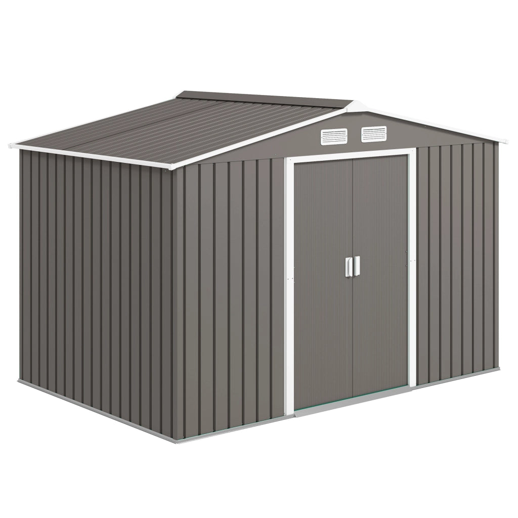 Casetta da Giardino ¨C Zephmum ¨C Grigio 277x195x192 cm