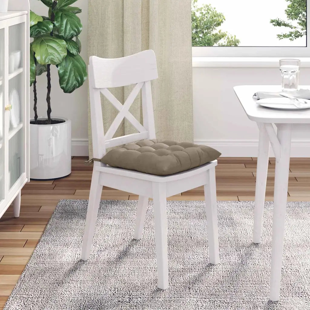 Cuscini per Seduta 4 pcs Talpa 40 x 40 x 6 cm Microfibra 42015175