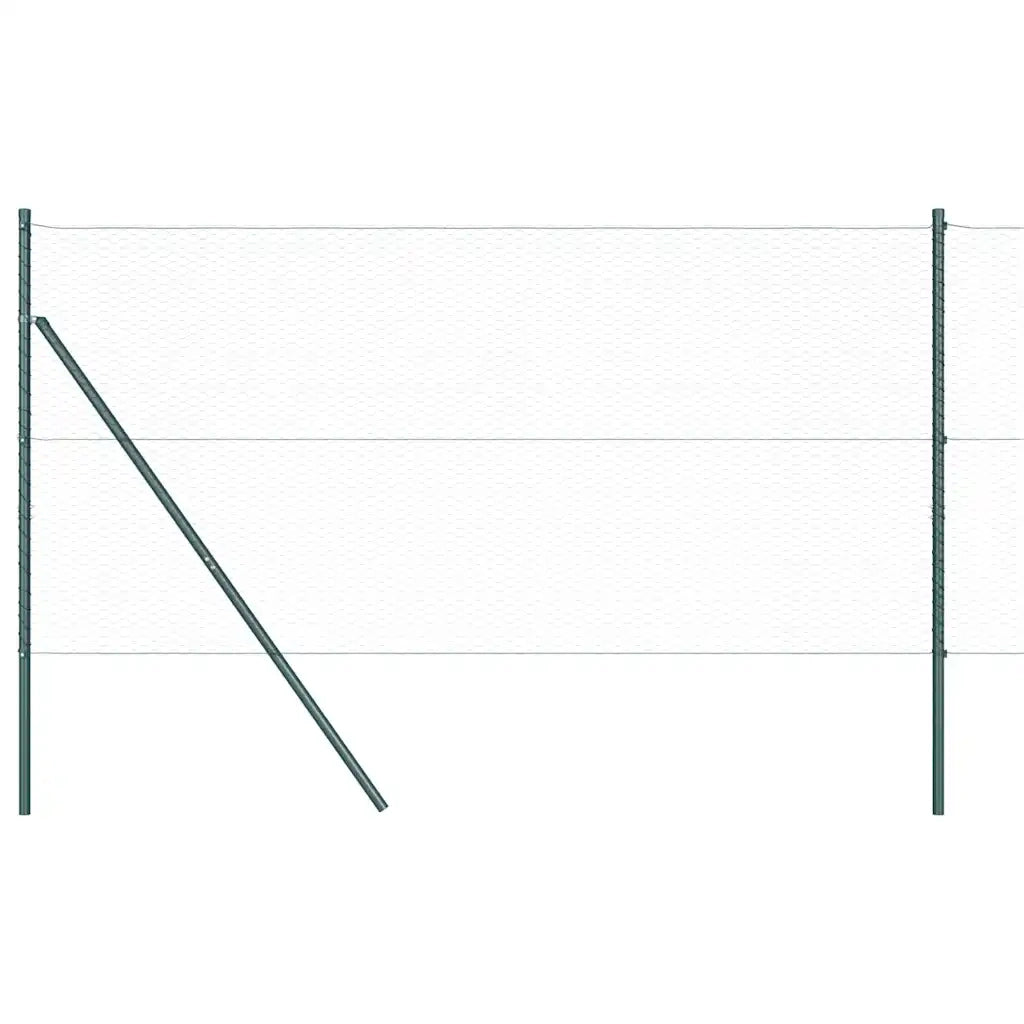 Palo della recinzione Grigio 50 x 1 m (rete 25 mm)