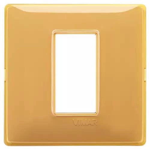 VIMAR PLANA - PLACCA 1M REFLEX AMBRA