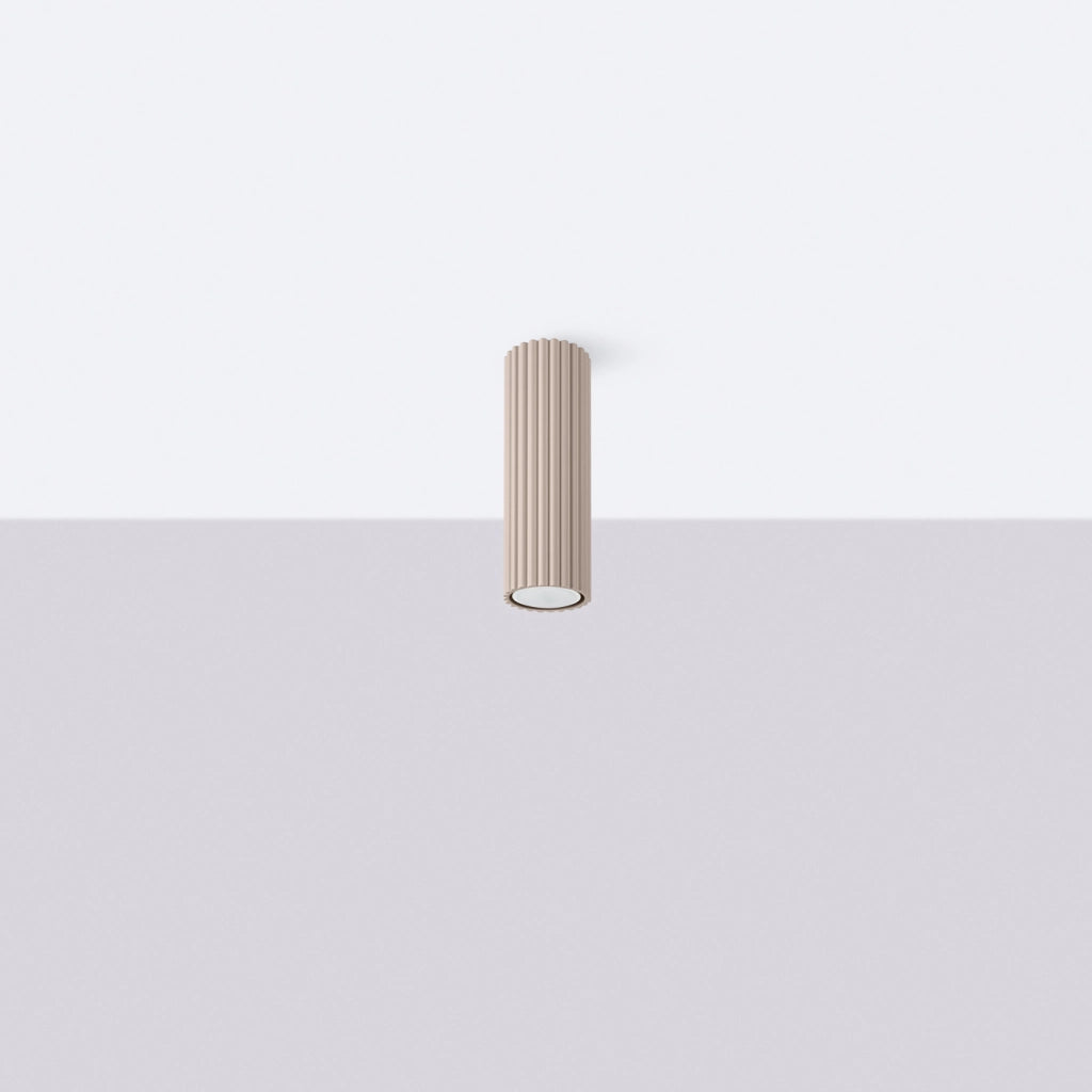 Lampada da soffitto KARBON 20 taupe