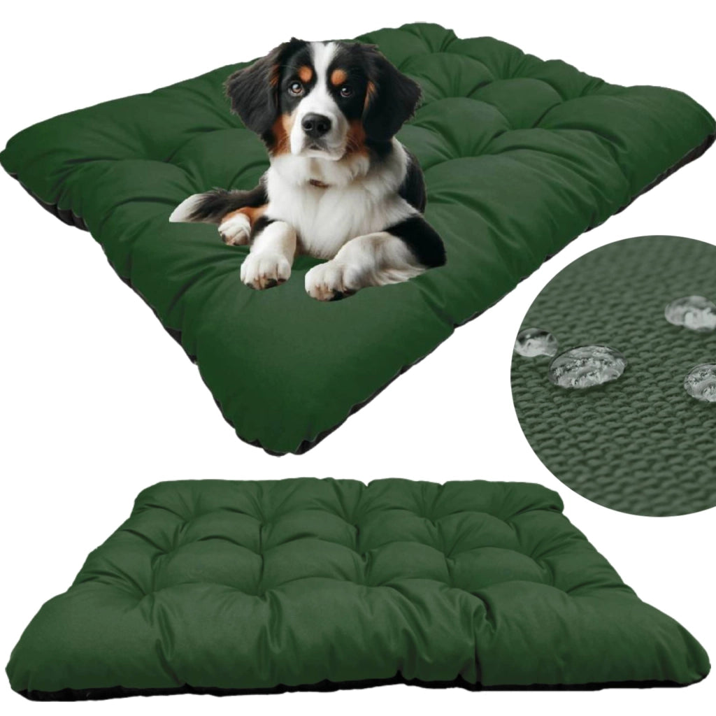 AIO FACTORY 120x80 cm PRESTIGE Cuccia per cani impermeabile personalizzabile Verde