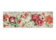Tappeto Passatoia Cucina Antiscivolo Linea Futura Melograna By Suardi - 52x180 - Melagrana