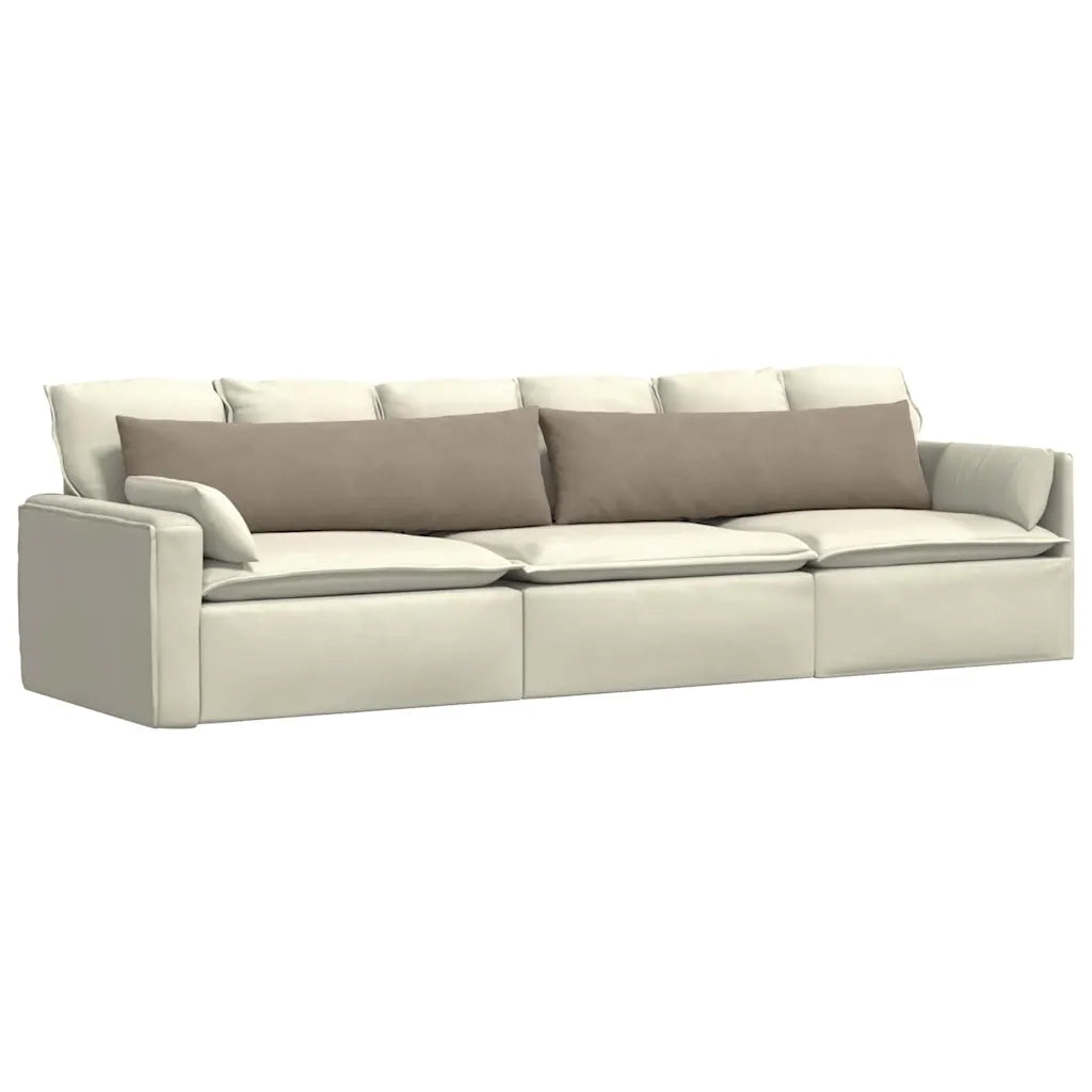 Cuscini da Divano 2 pz-Set di 2 Cuscini per Sofa Talpa 145 x 40 cm Tessuto 900232
