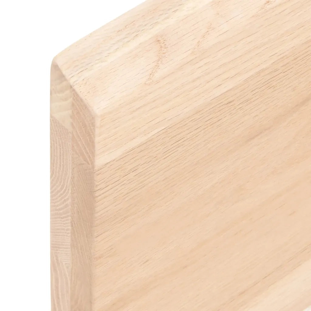 Mensole Parete | Scaffale a Parete | Ripiano a Parete 40x20x4 cm Legno Massello Rovere Non Trattato