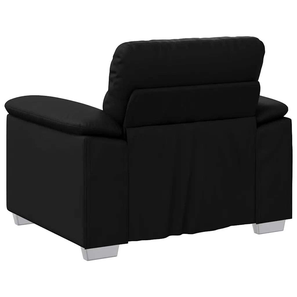 Poltrona Nera 100x81x84 cm in Similpelle 4105331