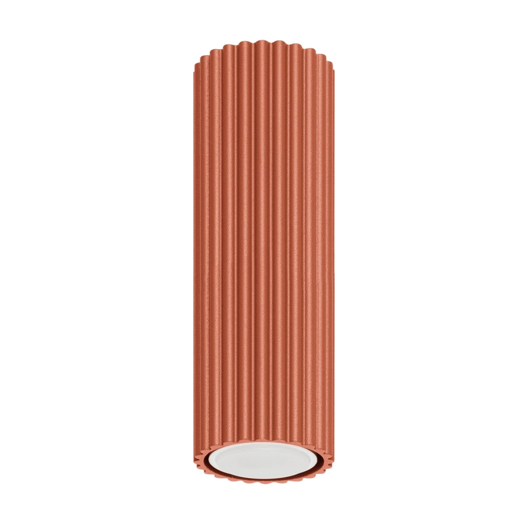 Lampada da soffitto KARBON 20 rosso ocra