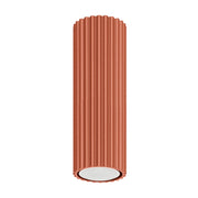 Lampada da soffitto KARBON 20 rosso ocra
