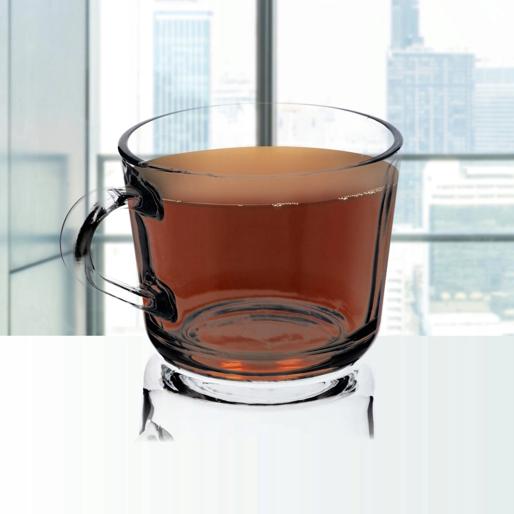 Set di 6 tazze da caffè/tè KADAX con manico, 270 ml, per bevande.