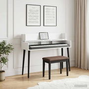 Scrivania studio Bianco 110 x 40 x 19,5 cm Legno ingegnerizzato 8006684