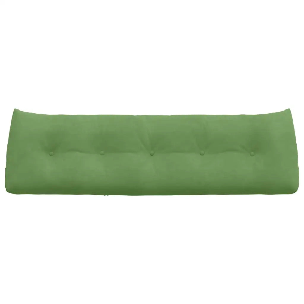 Cuscino per Schiena Verde chiaro 160 x 24 x 50 cm Velluto 42014548