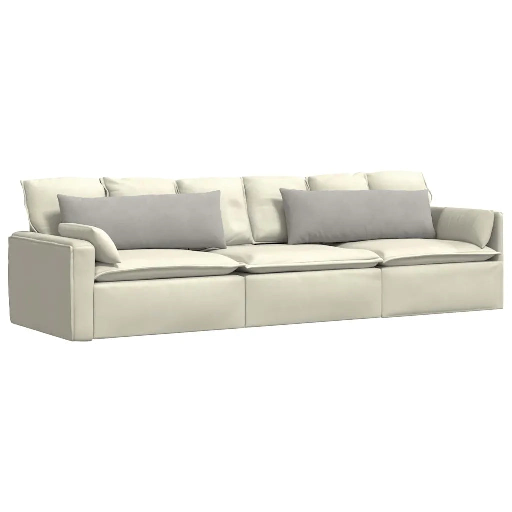 Cuscini da Divano 2 pz | Cuscini per sedie Grigio chiaro 120 x 40 cm Tessuto