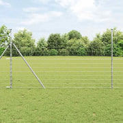 Palo della recinzione Zincato 25 x 1,4 m Acciaio