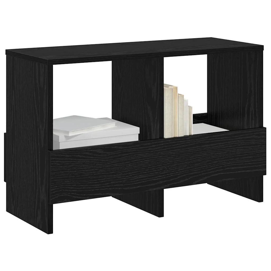 Scaffale per riviste Rovere Nero 68,5 x 30 x 45 cm CFW3681062